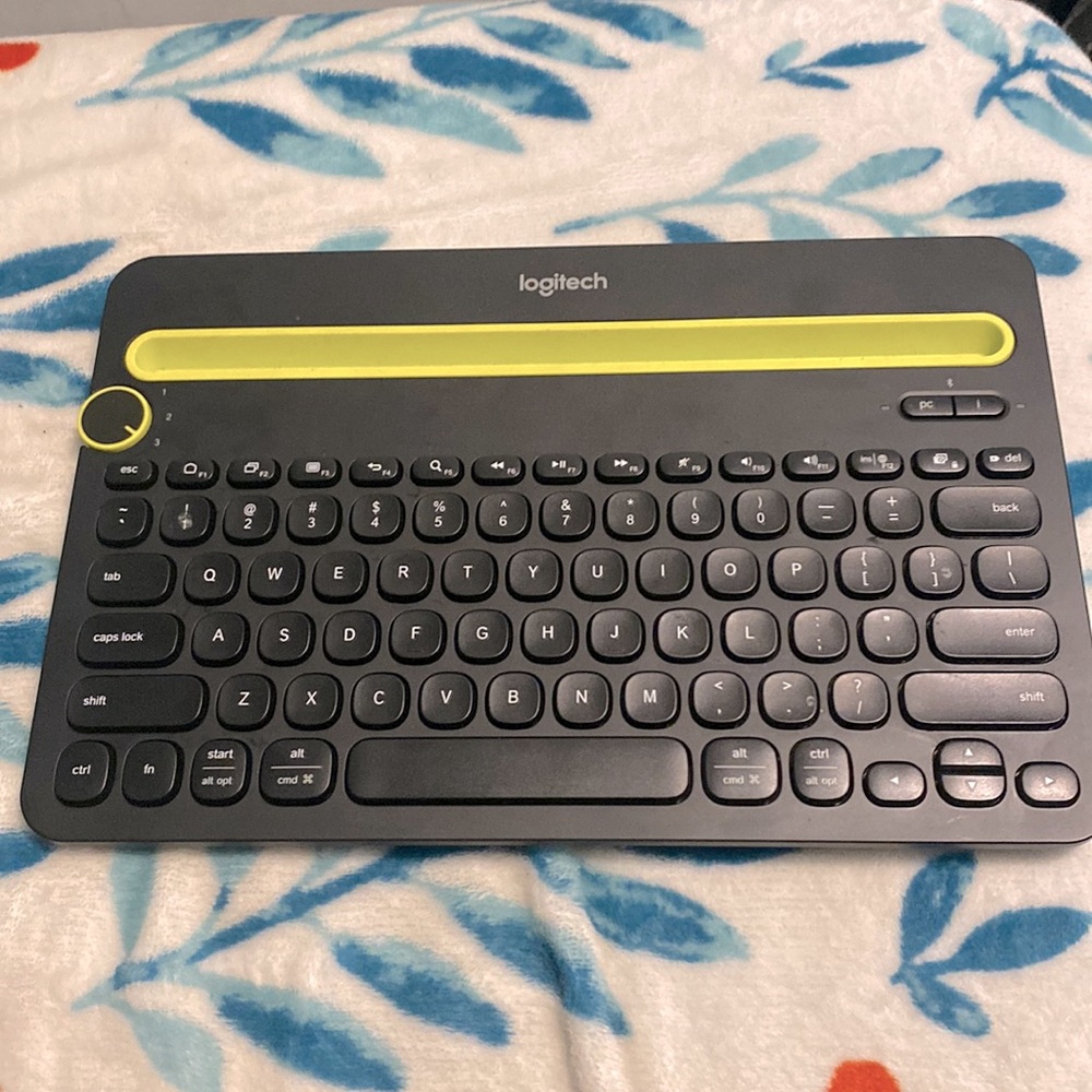 You can use this keyboard with Bluetooth .you can use it with any type of device